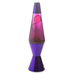 Metallic Diamond Lava Lamp - Mystic Purple/Pink